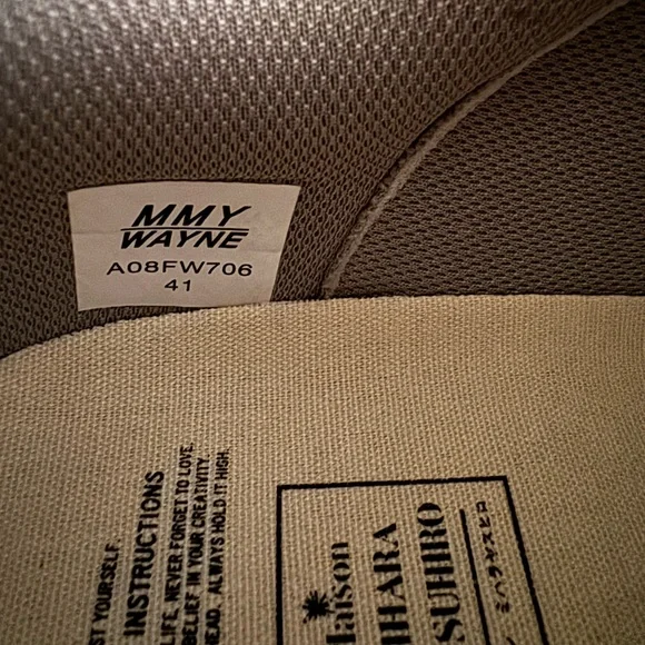 Maison MIHARA YASUHIRO ‘Wayne’ Shoes size 41 100% Authentic from Japan - Picture 6 of 16